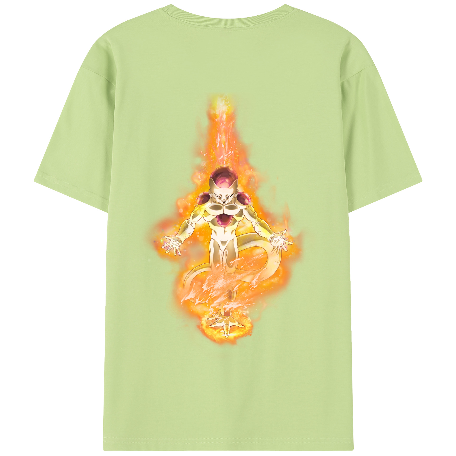 （画像用） ドラゴンボール フリーザ DRAGON BALL Frieza 綿100％半袖Tシャツ（背面プリント）